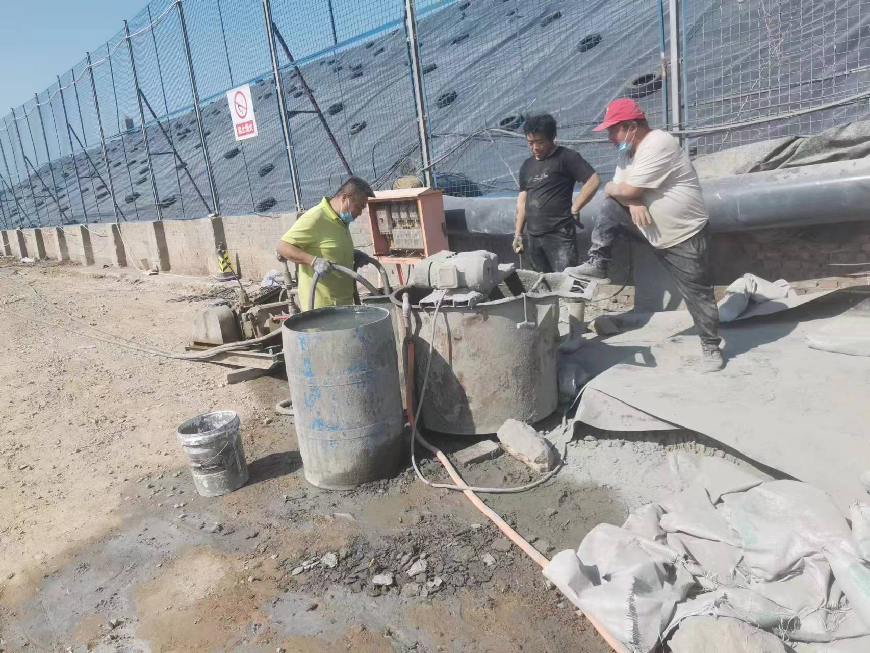 共青城袖阀管注浆