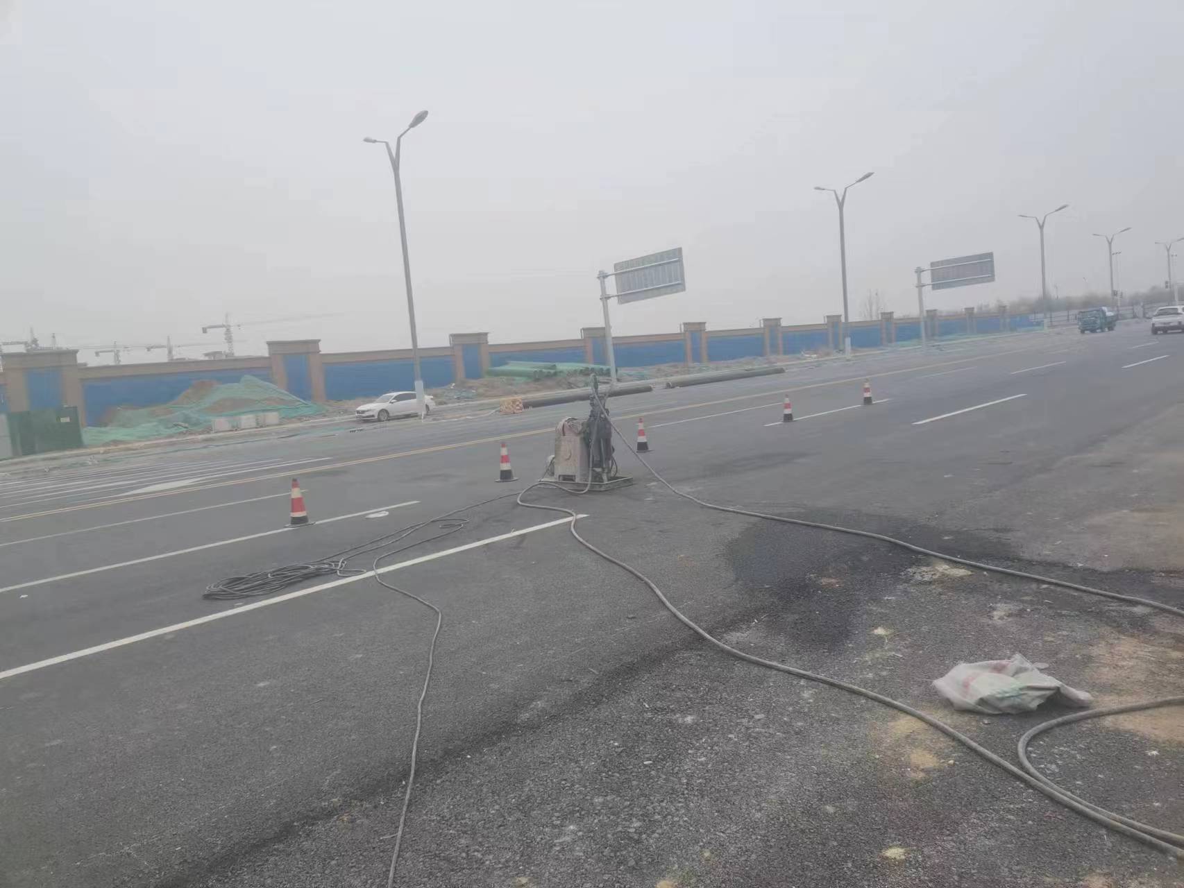 共青城马路注浆